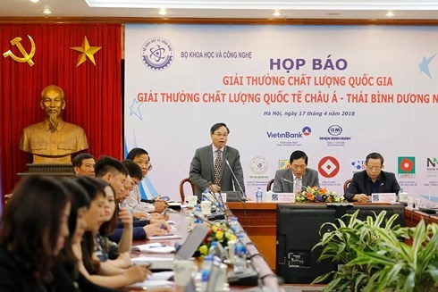 73 doanh nghiep duoc tang giai thuong chat luong quoc gia nam 2017