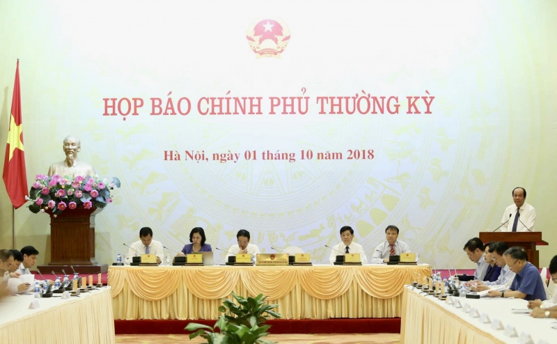 noi dung hop bao chinh phu thuong ky thang 92018