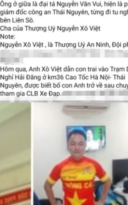 su that thong tin thuong uy tat nhan vien tram dung nghi la con lanh dao cong an tinh thai nguyen