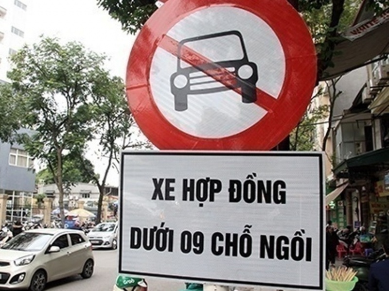 ha noi chinh thuc cam duong xe grab uber nhu taxi