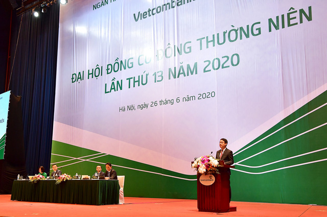 vietcombank to chuc dai hoi dong co dong thuong nien lan thu 13 nam 2020