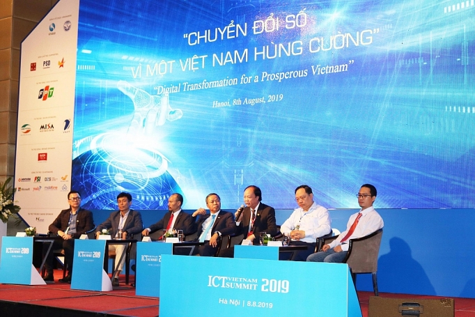 vi viet tham du dien dan cap cao vietnam ict summit 2019