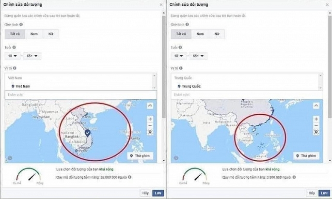 facebook xin loi google maps lai sai khi thong tin sai lech ve lanh tho viet nam