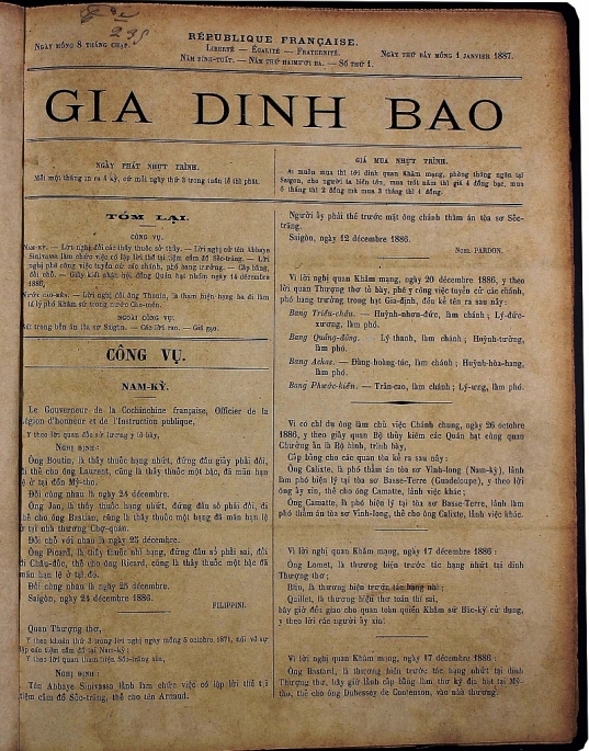 Trương Vĩnh Ký - ngôi nhà cổ bề thế trong làng báo chí Việt Nam (phần I)