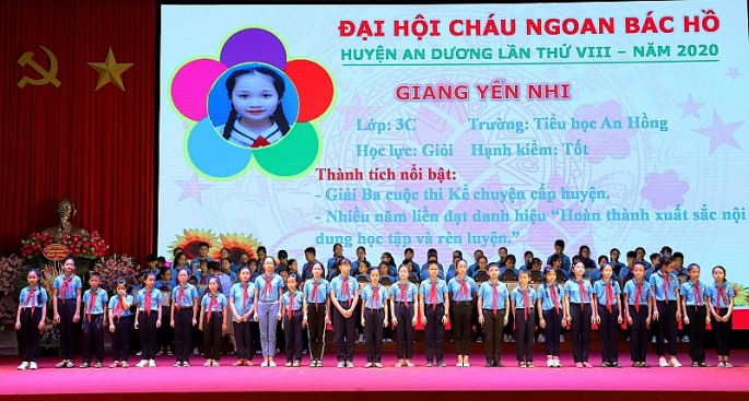 Hải phòng: Huyện An Dương Khen thưởng 79 cháu ngoan Bác Hồ tiêu biểu xuất sắc