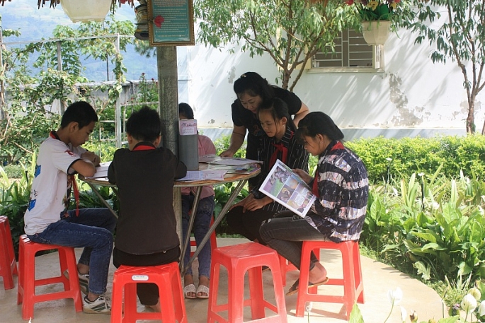 Mô hình trường học bán trú ở vùng cao Hà Giang phát huy hiệu quả