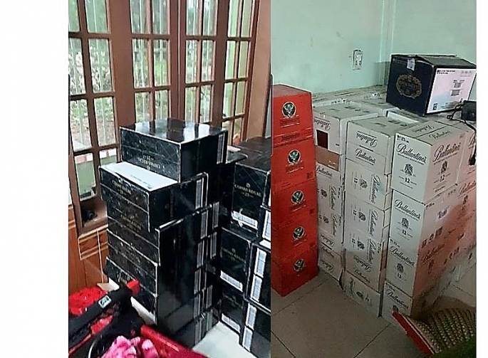 Quảng Trị: Bắt lô rượu ngoại lậu trị giá 1 tỷ đồng