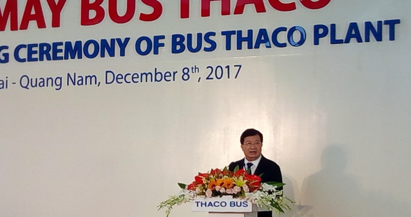 Quảng Nam: Trường Hải khánh thành nhà máy xe Bus Thaco